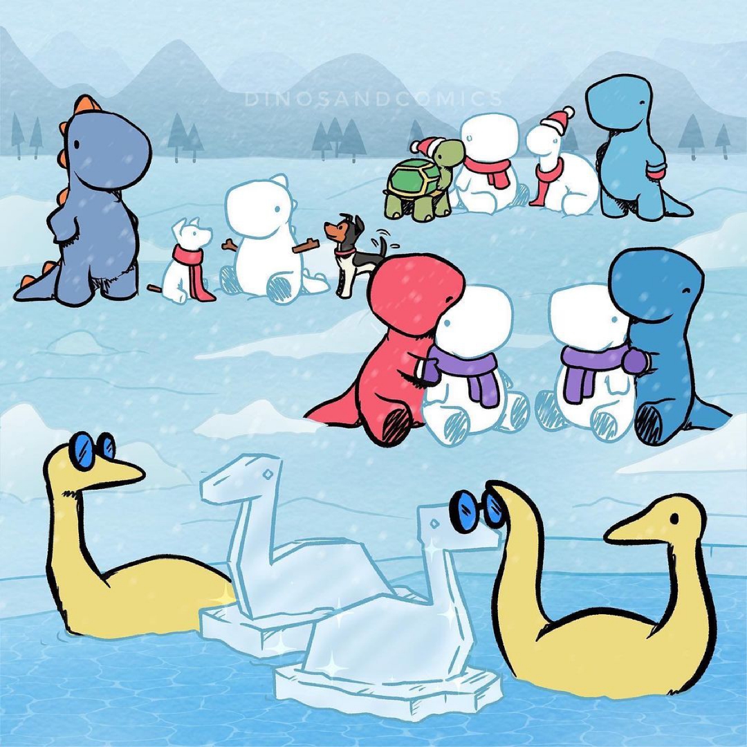 dinosaur couch WEBTOON